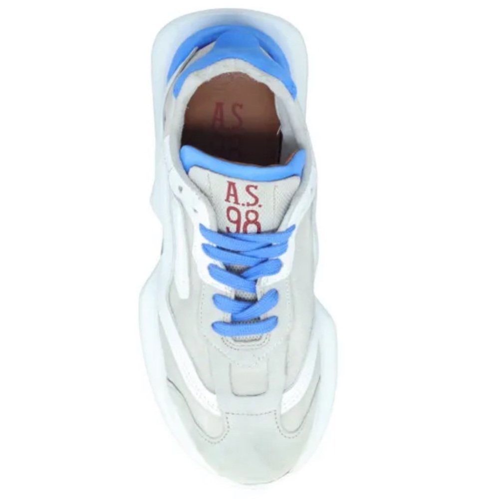 BNIB A.S. 98 Lettie Sneaker Blue/White ๐๐ค size 36/6 - Picture 3 of 16